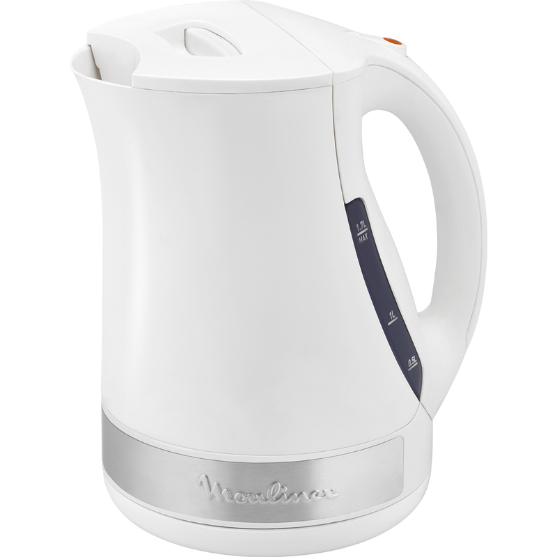 MOULINEX Bouilloire 1L7 Principio  Blanc 360° 2400W BY108110 