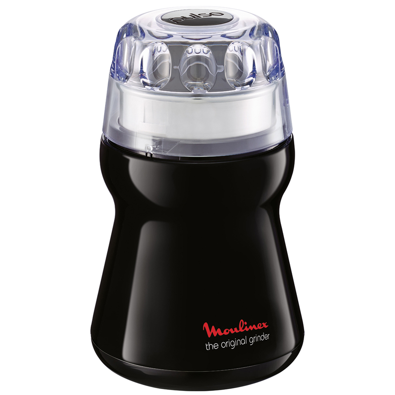 MOULINEX Moulin à café DEHLI Noir AR110830