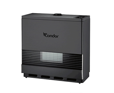 Radiateur à gaz caldo10k detecteur