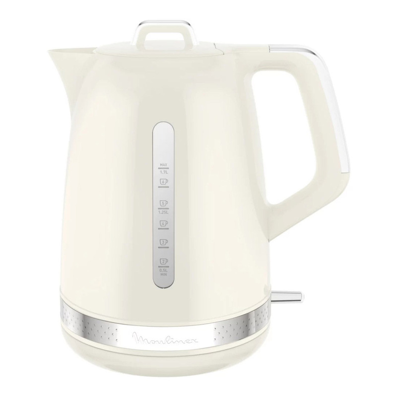 MOULINEX Bouilloire 1L7 Soleil Ivoire 360° 2400W BY320A10