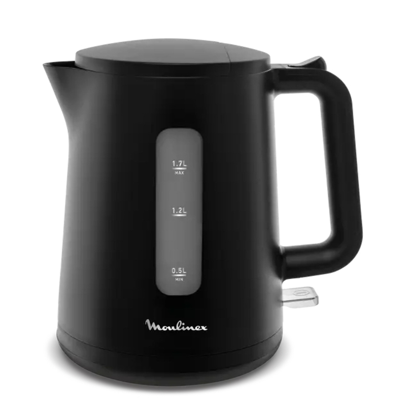MOULINEX Bouilloire 1L7 Morning Noir 2400W BY200810