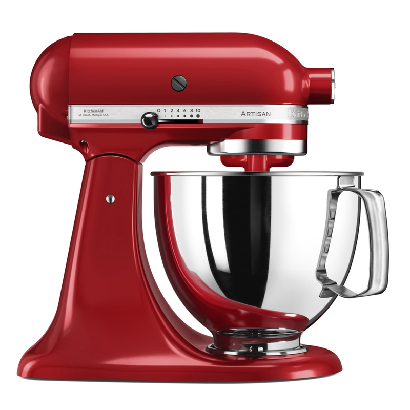Pétrin KitchenAid  4.8 Rouge Empire 5KSM125EER