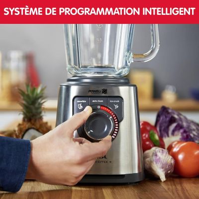 MOULINEX Blender PerfectMix  noiro 1.5L 1200W LM871D10